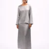 12 (2) Modern Grace – Silver Co-Ord