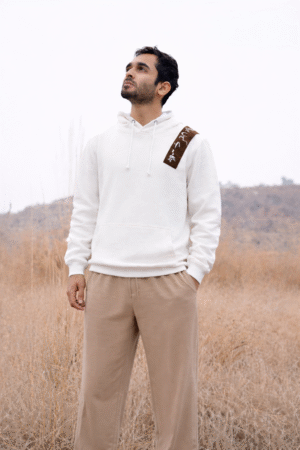 MUDĀA CORE - Off white Hoodie