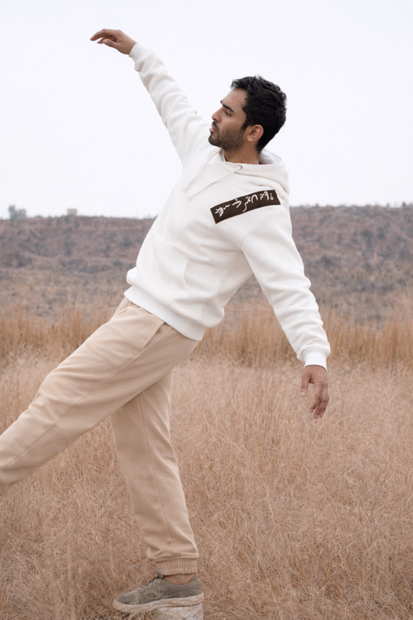 MUDĀA CORE - Off white Hoodie