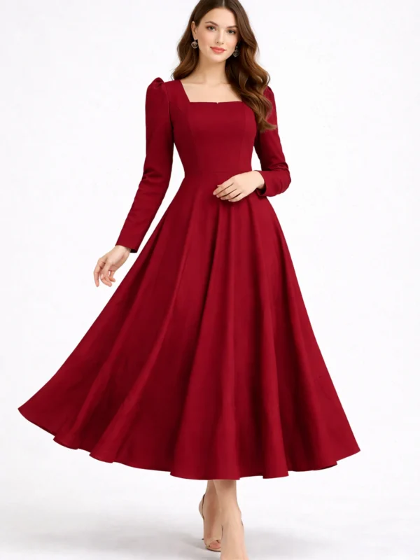 Wine Red Whisper - By ELHAN