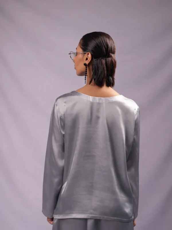 back Modern Grace – Silver Co-Ord