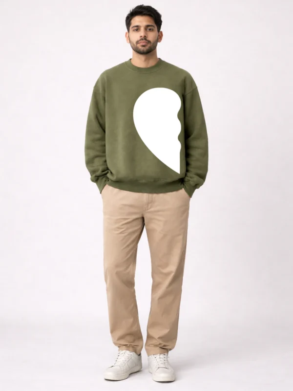 KAHANI-Heart Sweatshirt